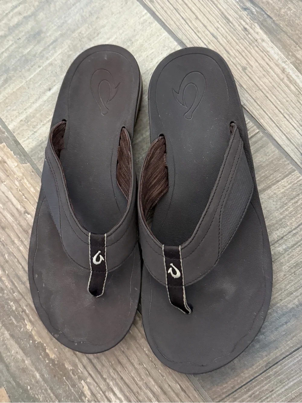 Men’s OLUKAI Ohana flip flop sandals size 12